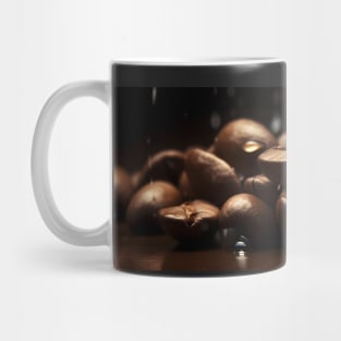 Coffee in its purest form: macro shot of handpicked coffee beans Mug